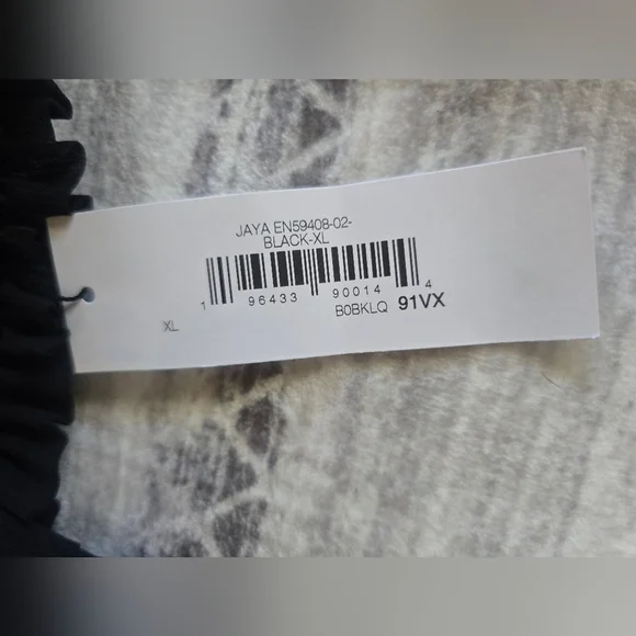 Elegant Black Maxi Dress The Drop Women's Jaya Smocked-Bodice Chiffon XLThe Drop - Picture 11 of 12